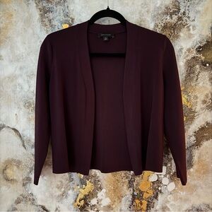 Ann Taylor Deep Purple shrug in size xs